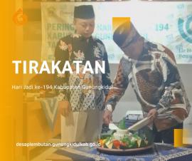 Tirakatan Hari Jadi Gunungkidul ke-194 di Kalurahan Plembutan: Wujud Syukur dan Doa Bersama